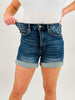 Judy Blue Grand Slam Tummy Control Shorts in Reg/Curvy