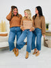 Judy Blue Anything Goes Wide Leg Cropped Jeans