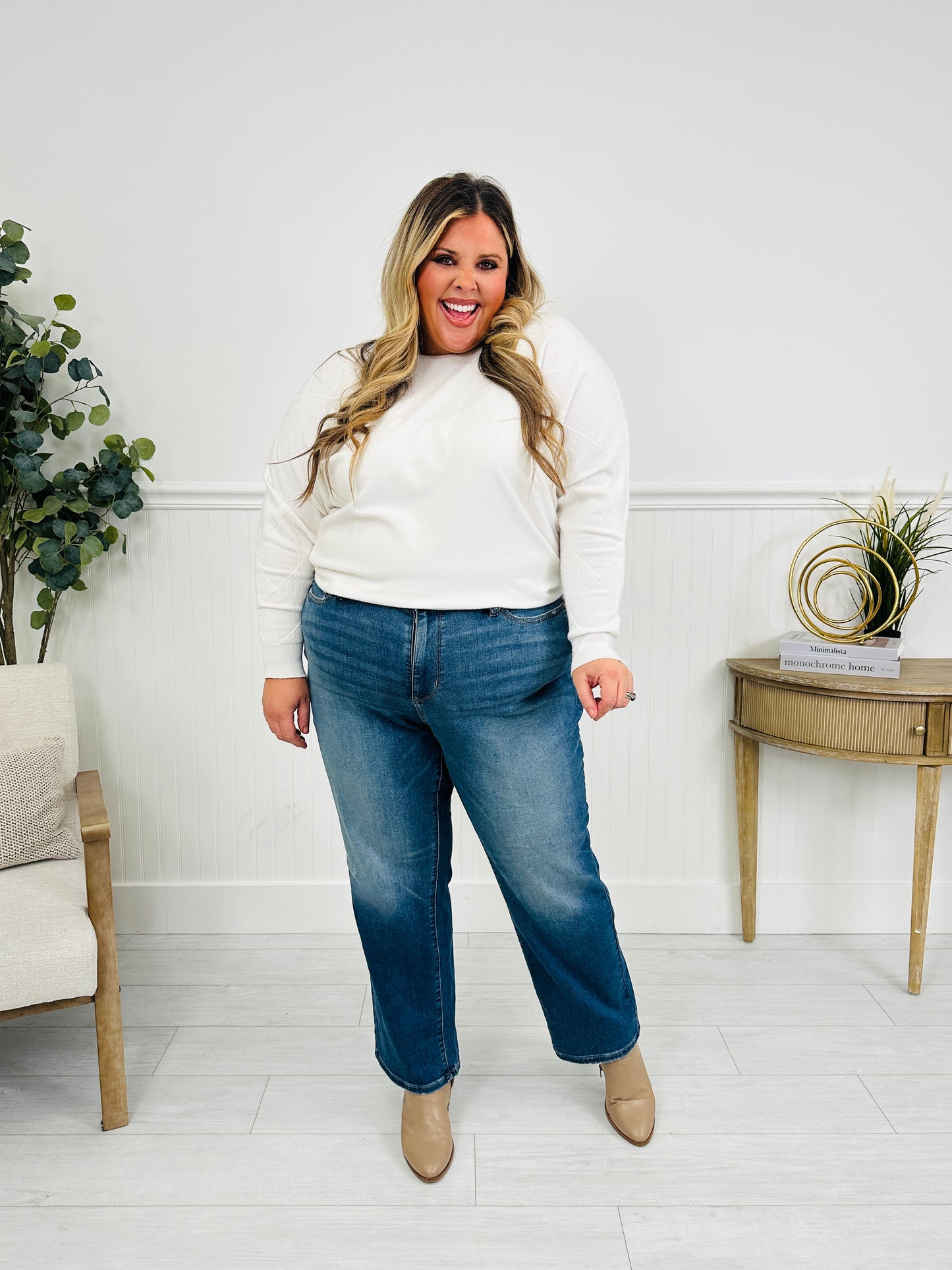 Judy Blue Switch It Up Straight Jeans