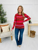 Pattern Of Us Top in Magenta