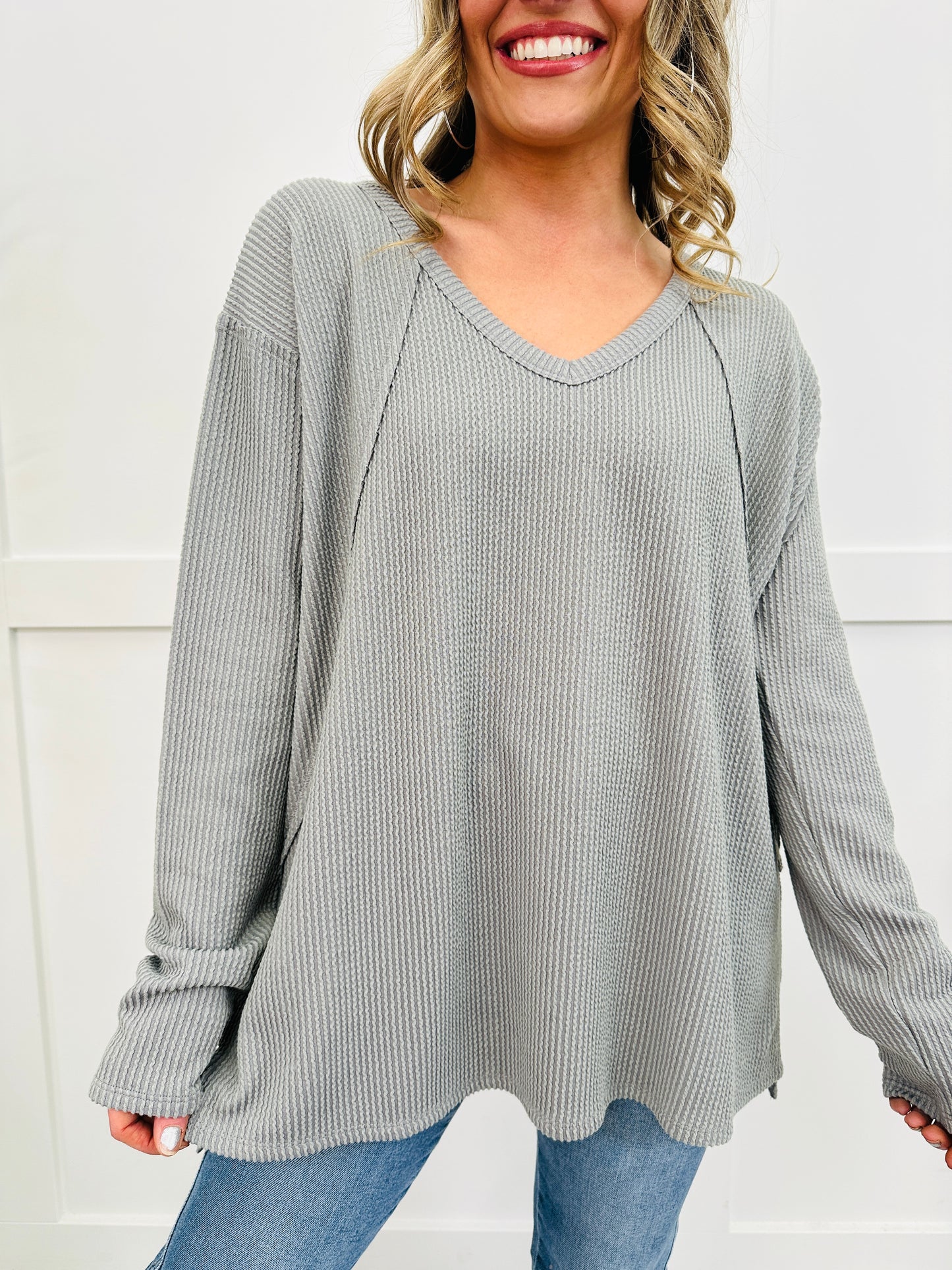 REG/CURVY Cozy and Corded Top - Multiple Colors!