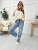 Judy Blue You've Got A Fast Cargo Wide Leg Jeans in Reg/Curvy