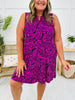 Palms And Plans Dress in Maui Print