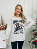 Sorry Santa, I've Been Feral Graphic Crewneck Sweatshirt