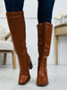 Taking The Long Way Bootie In Cognac