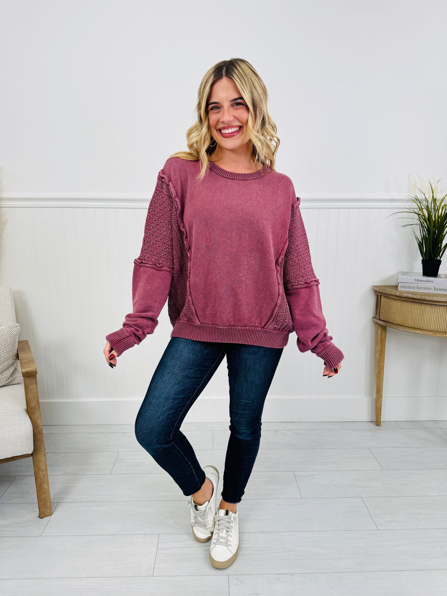 Everyday Edge Garment Dyed Pullover- Multiple Colors!