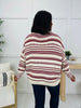 Crimson Comfort Sweater
