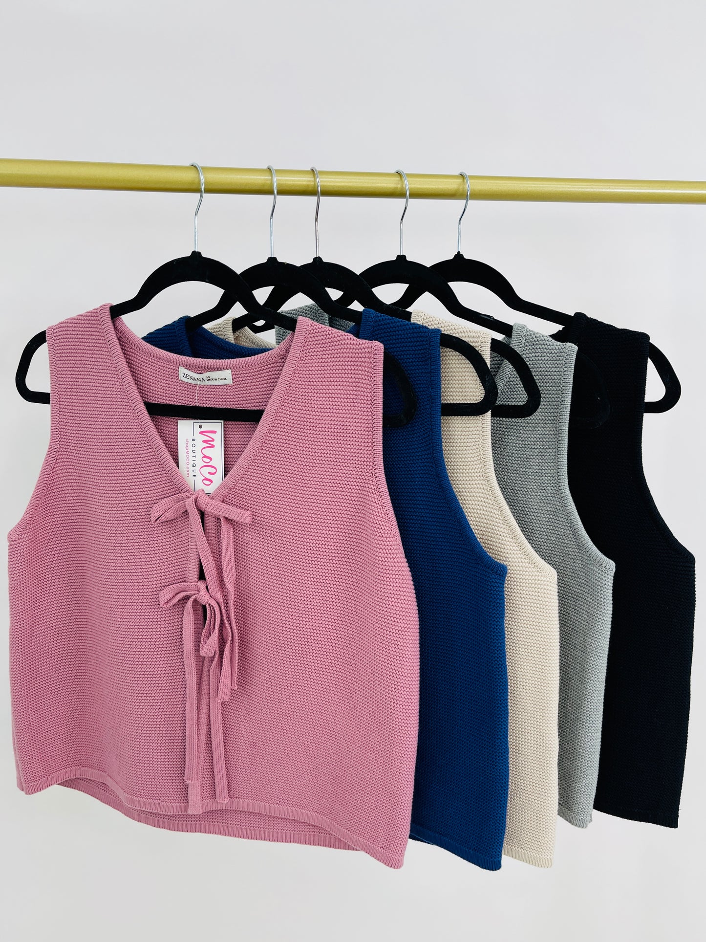 DOORBUSTER! Knot That Basic Tank Top- Multiple Colors!