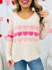 Row of Hearts Sweater