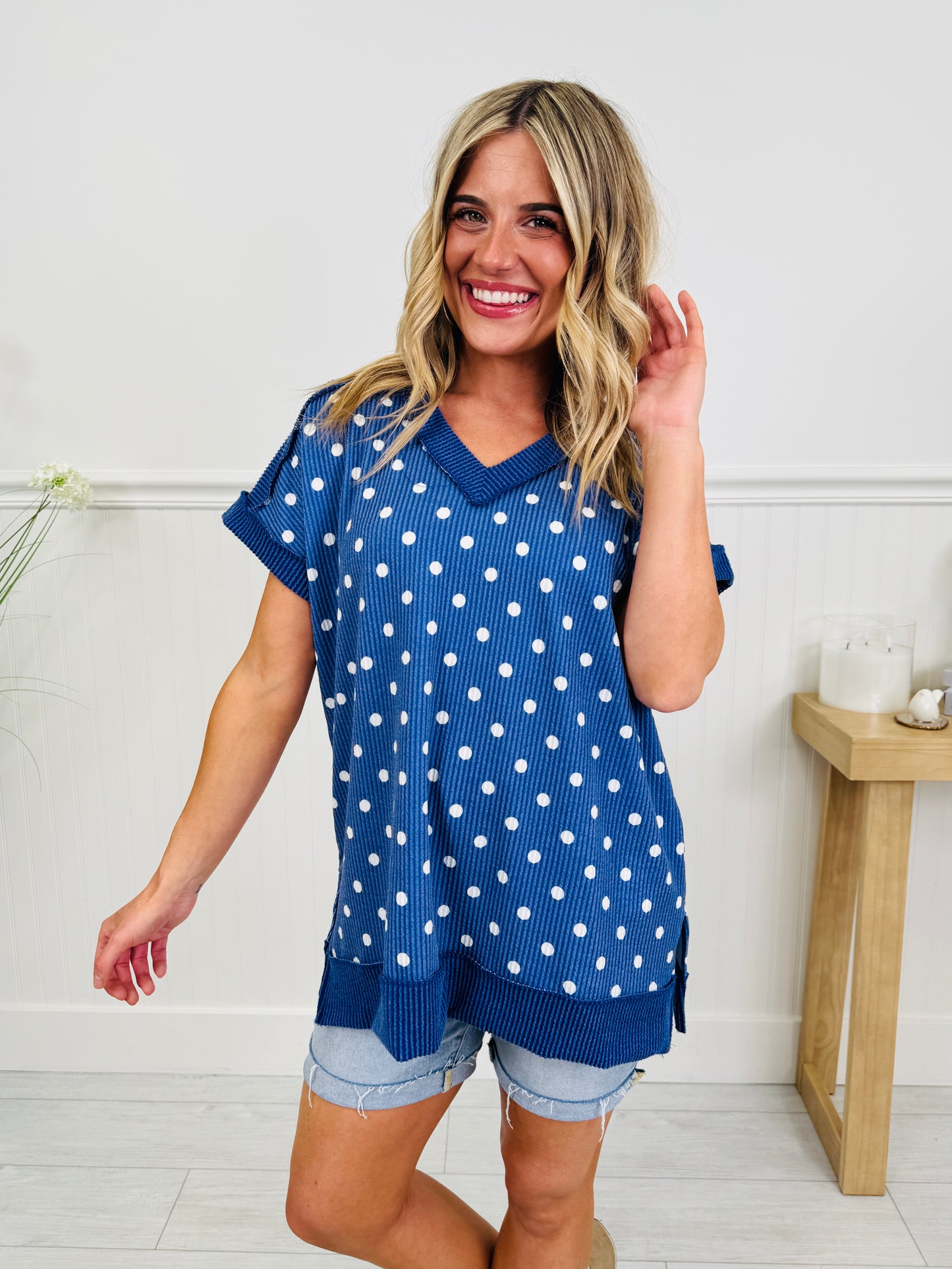 Spot on Style Polka Dot Top in Multiple Colors