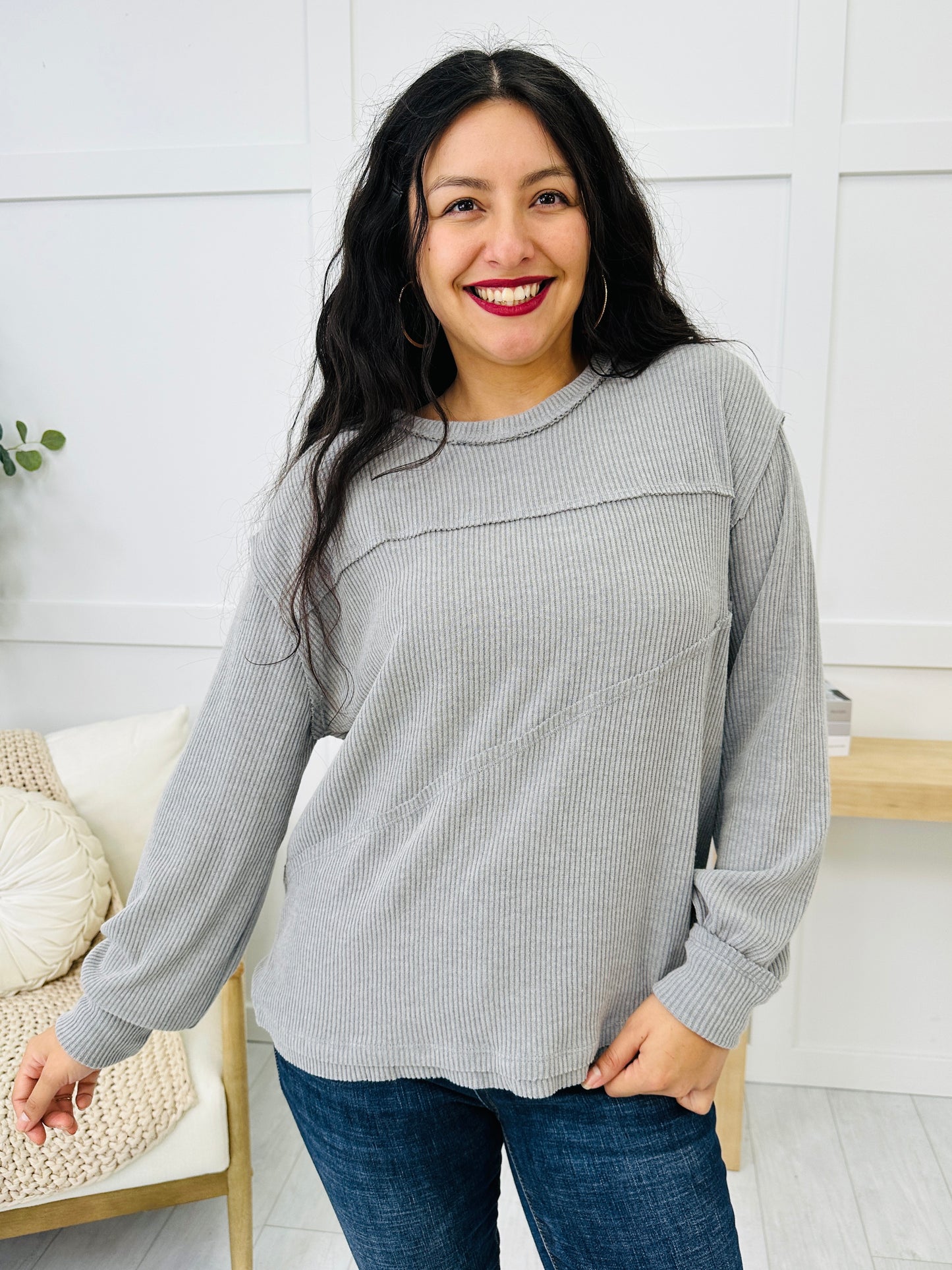 REG/CURVY Easy Wear Pullover- Multiple Colors!