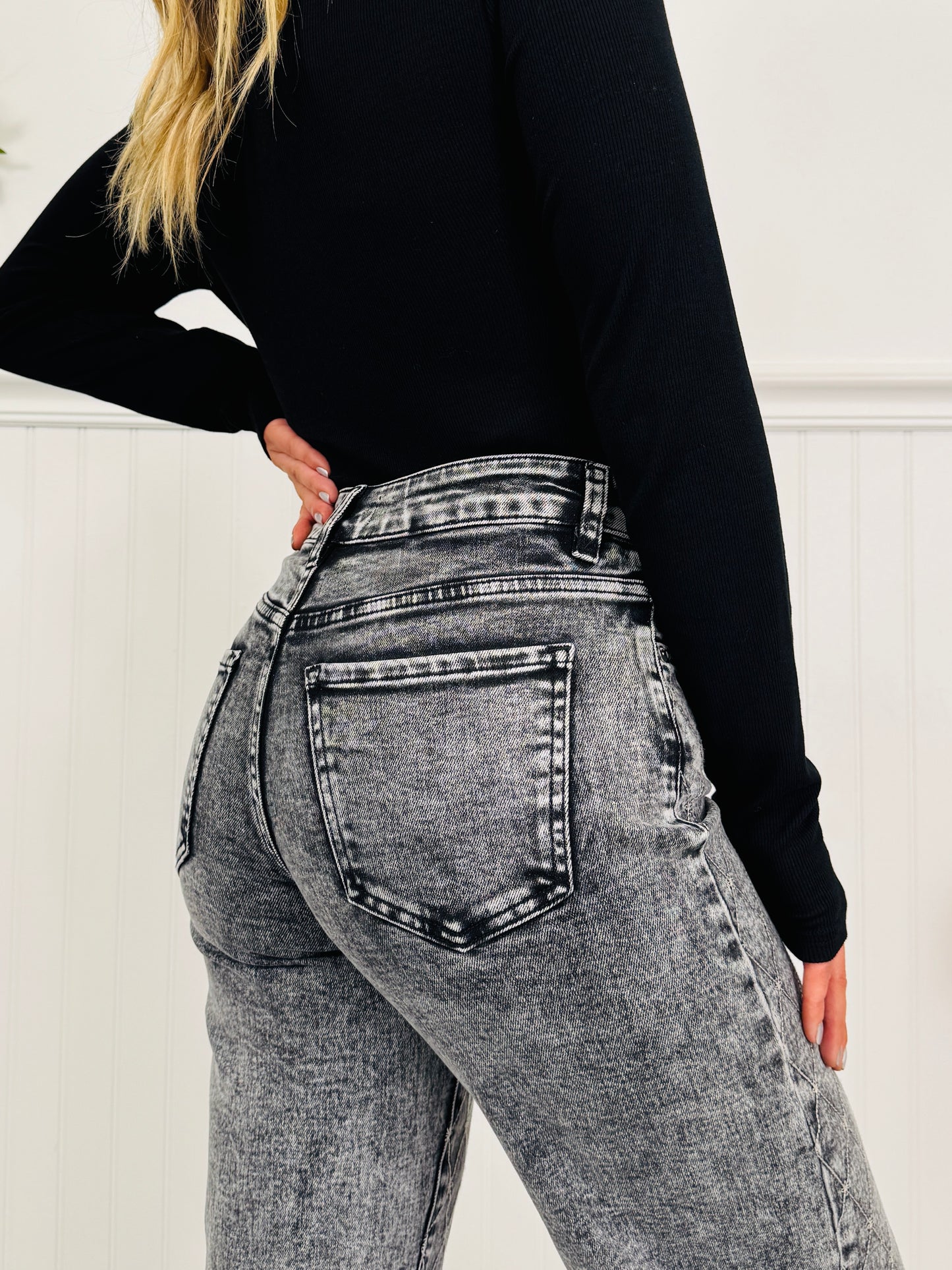 A Little Extra Tummy Control Straight Jeans