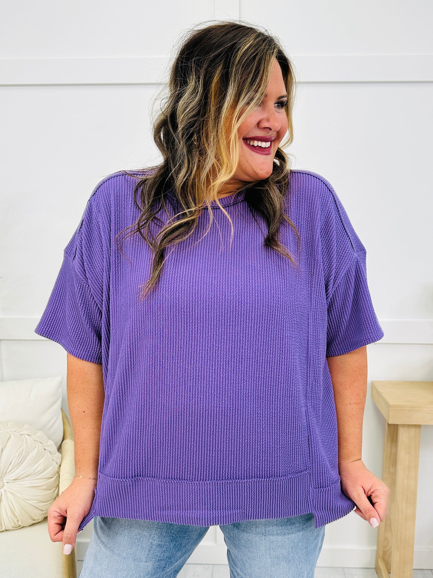 REG/CURVY Easy Living Pullover- Multiple Colors!