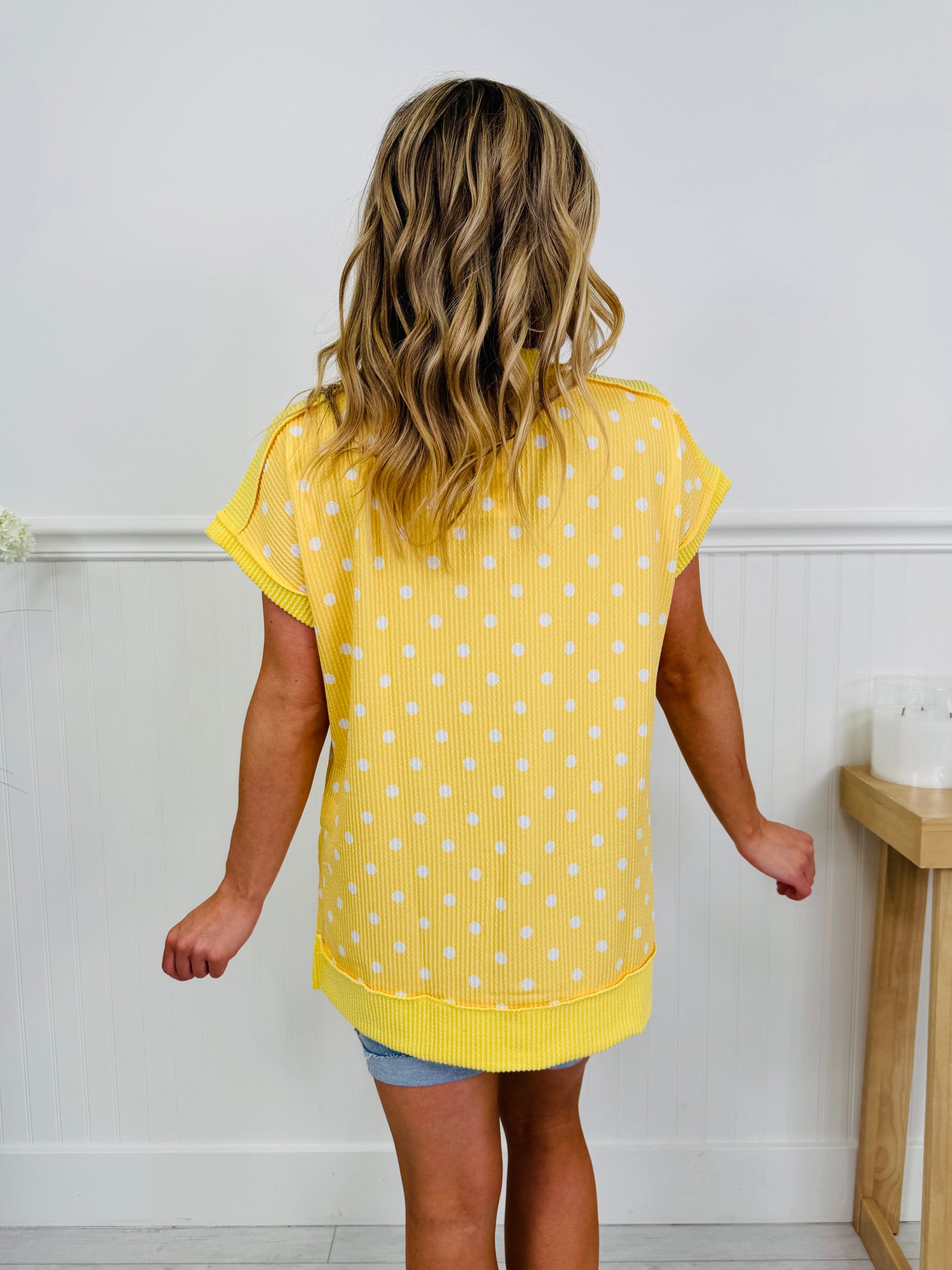 Spot on Style Polka Dot Top in Multiple Colors