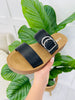 Classic Comforts Sandals In Black