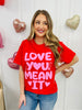 Love You, Mean It Graphic Tee