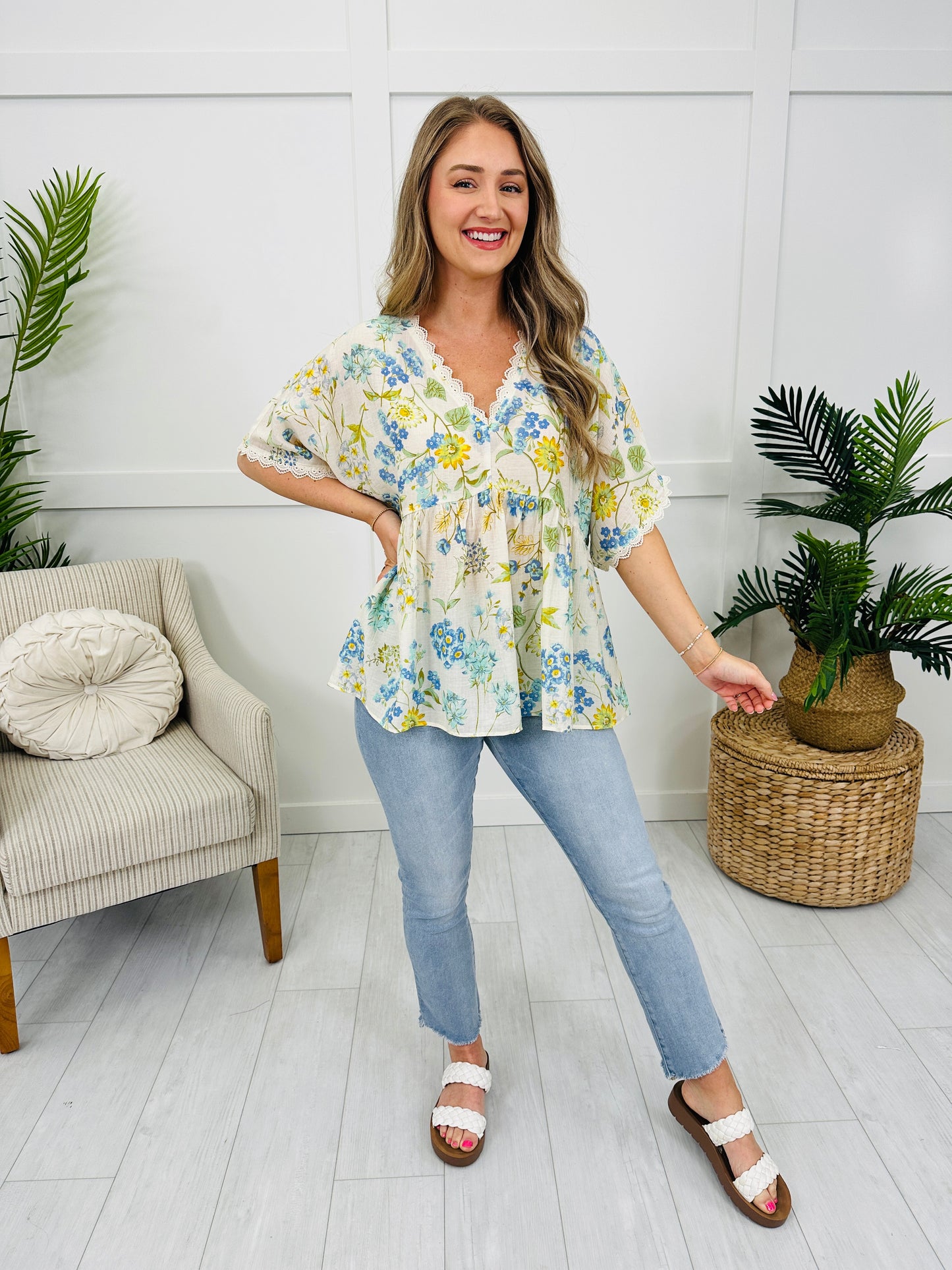Pasture Petals Top