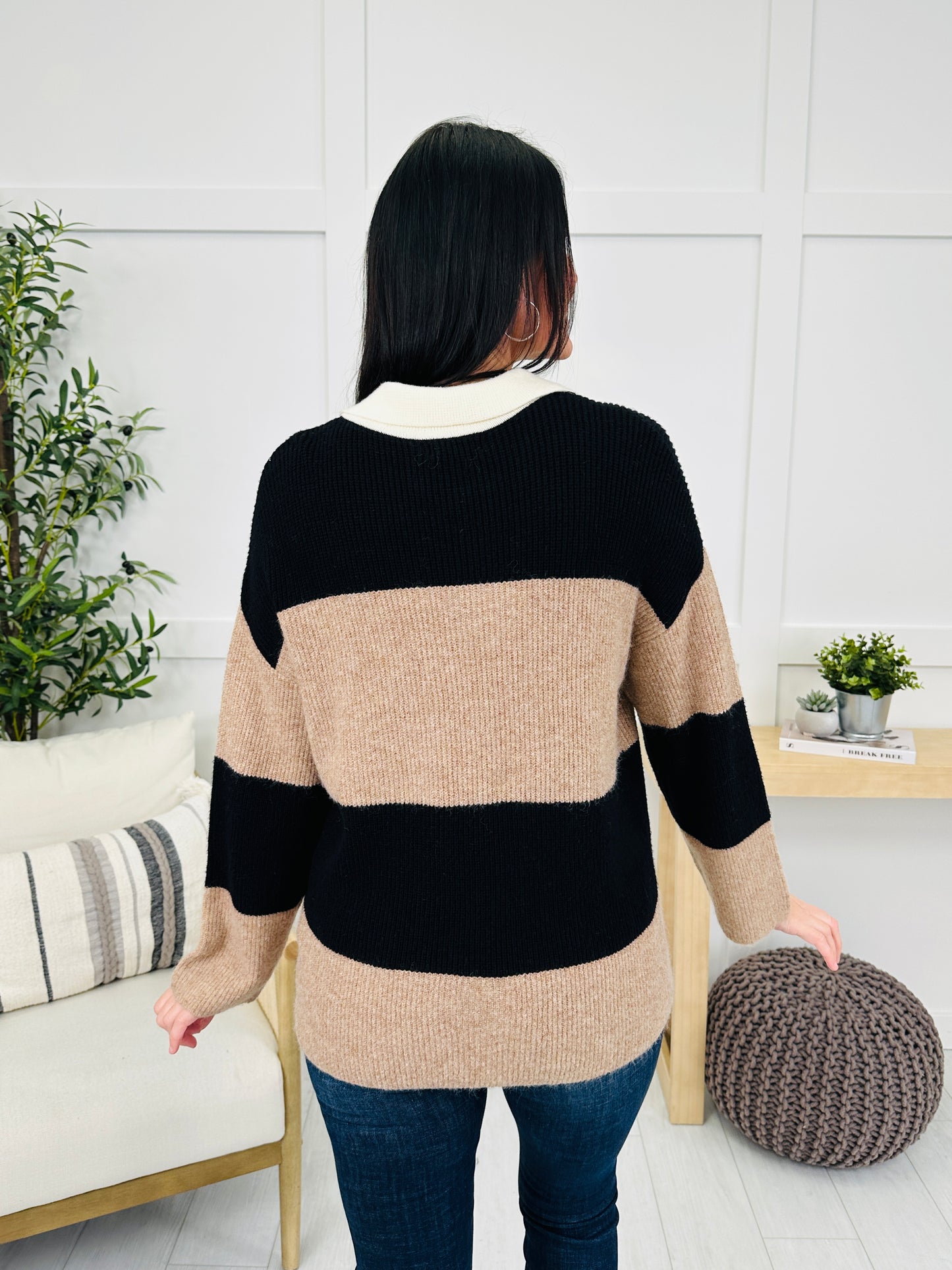 Collared With Comfort Sweater