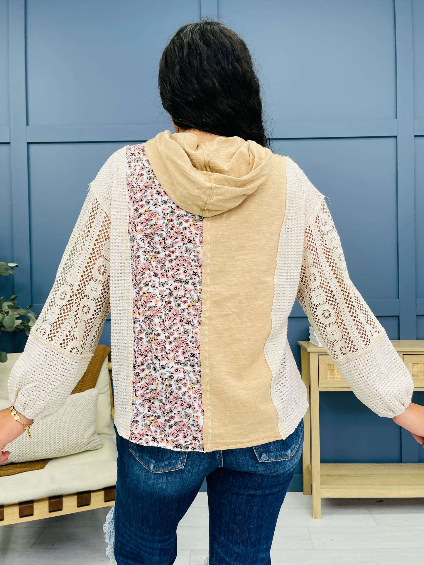 Luminescent Lace Hoodie