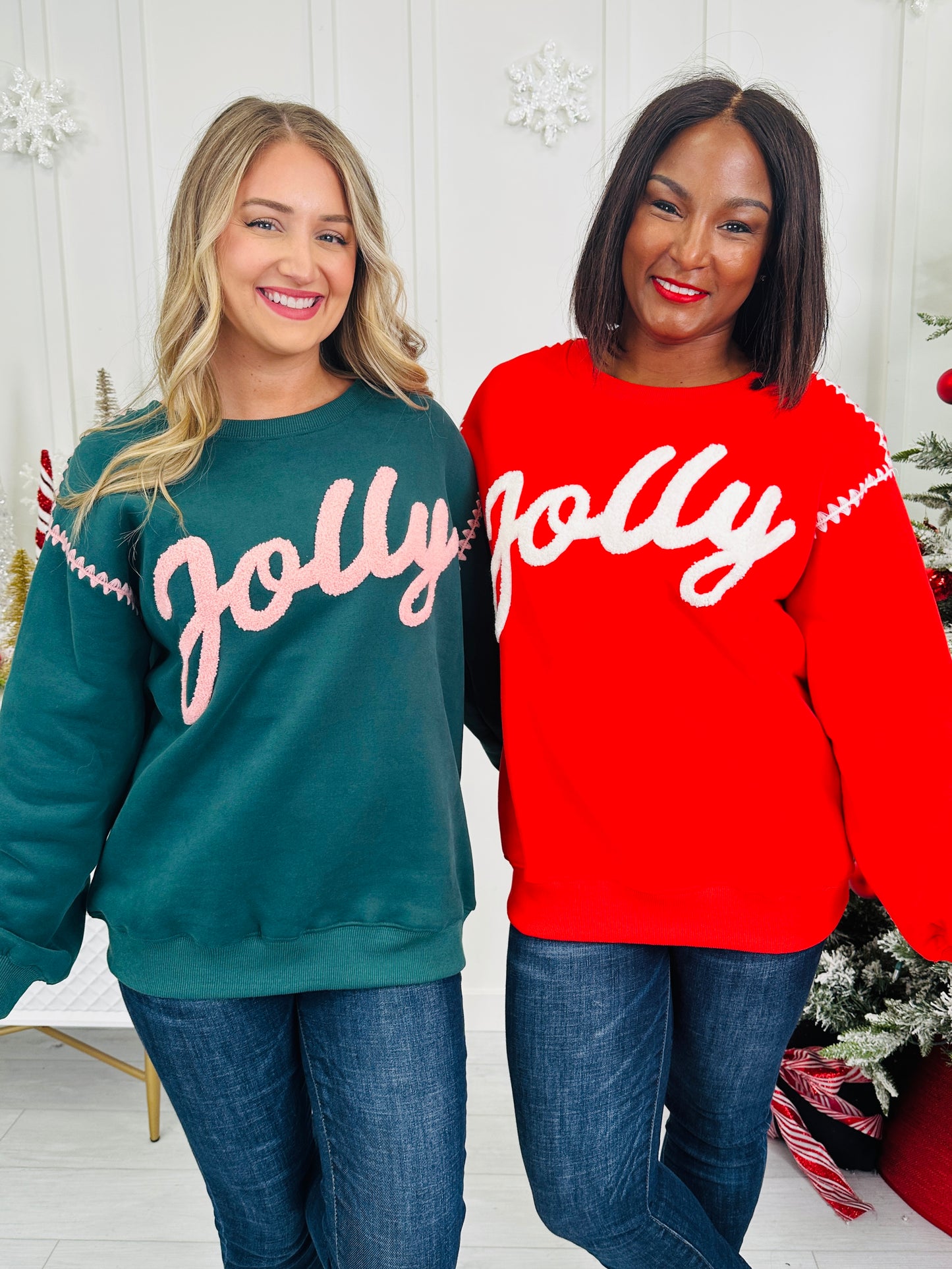 Oh So Jolly Sweatshirt- Multiple Colors!