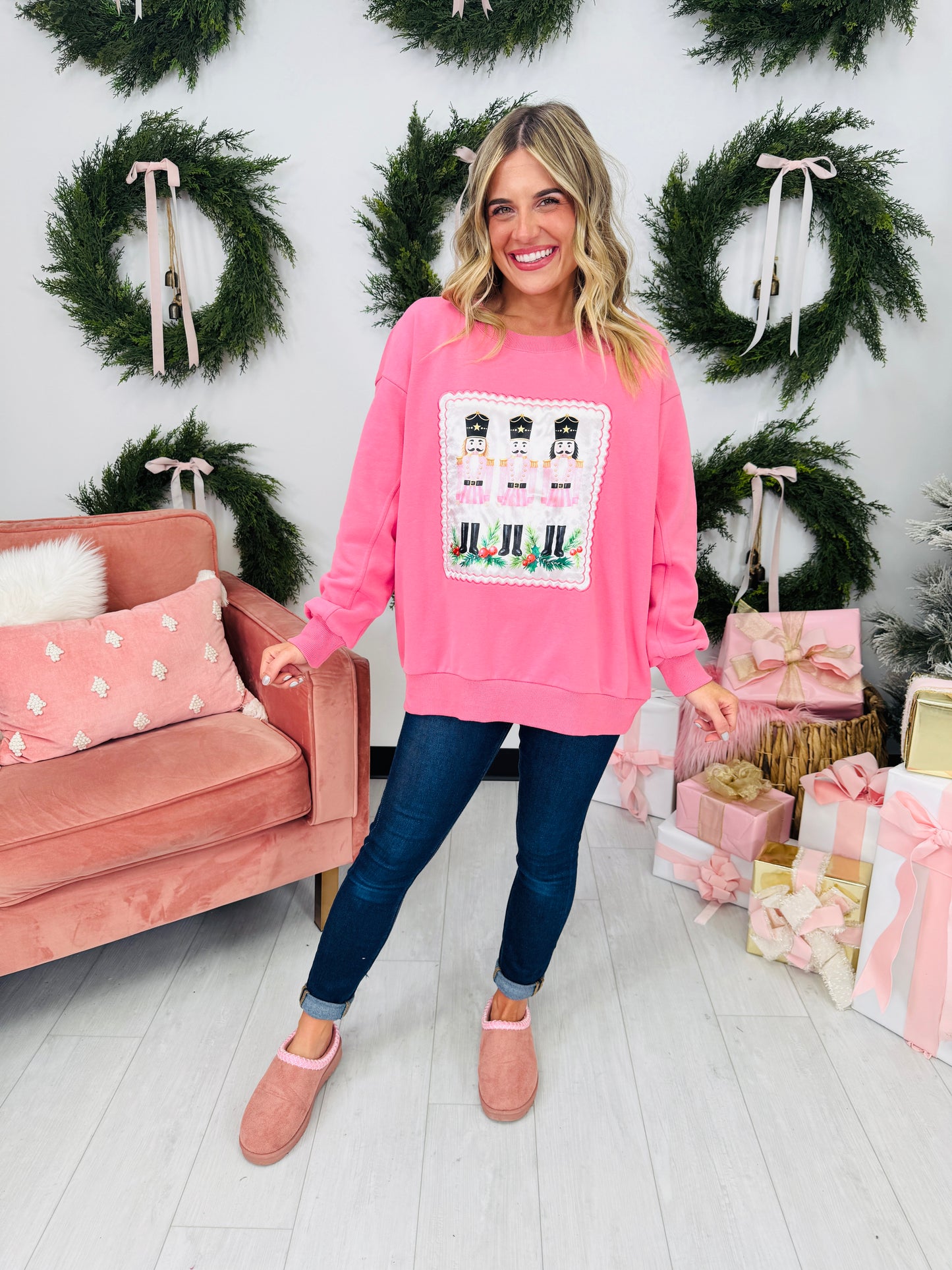 Nutcracker Charm Crewneck