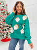 Sparkling Santa Delight Sweatshirt- Multiple Colors!