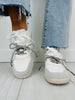 City Stride Sneakers In White