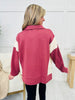 REG/CURVY Raspberry Rush Pullover