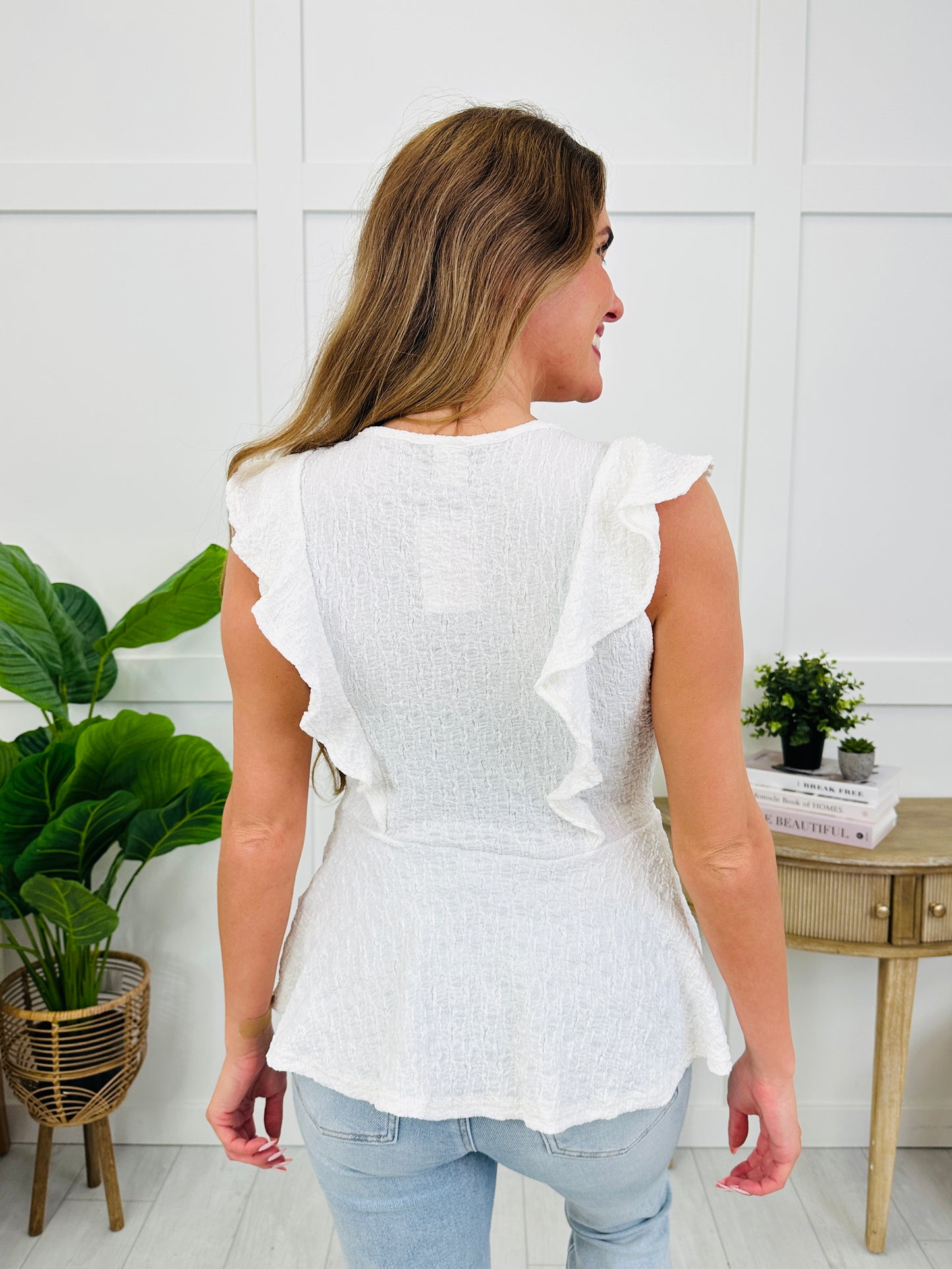 The Graceful Ruffle Top