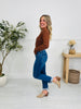 Boyfriend Material Tummy Control Boyfriend Jeans