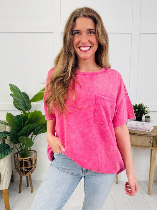 Lingering Comfort Top In Multiple Colors