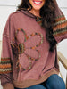Highway To Somewhere Sweatshirt in Chocolate Brown