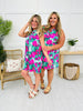 Palms and Plans Dress in St. Thomas Print