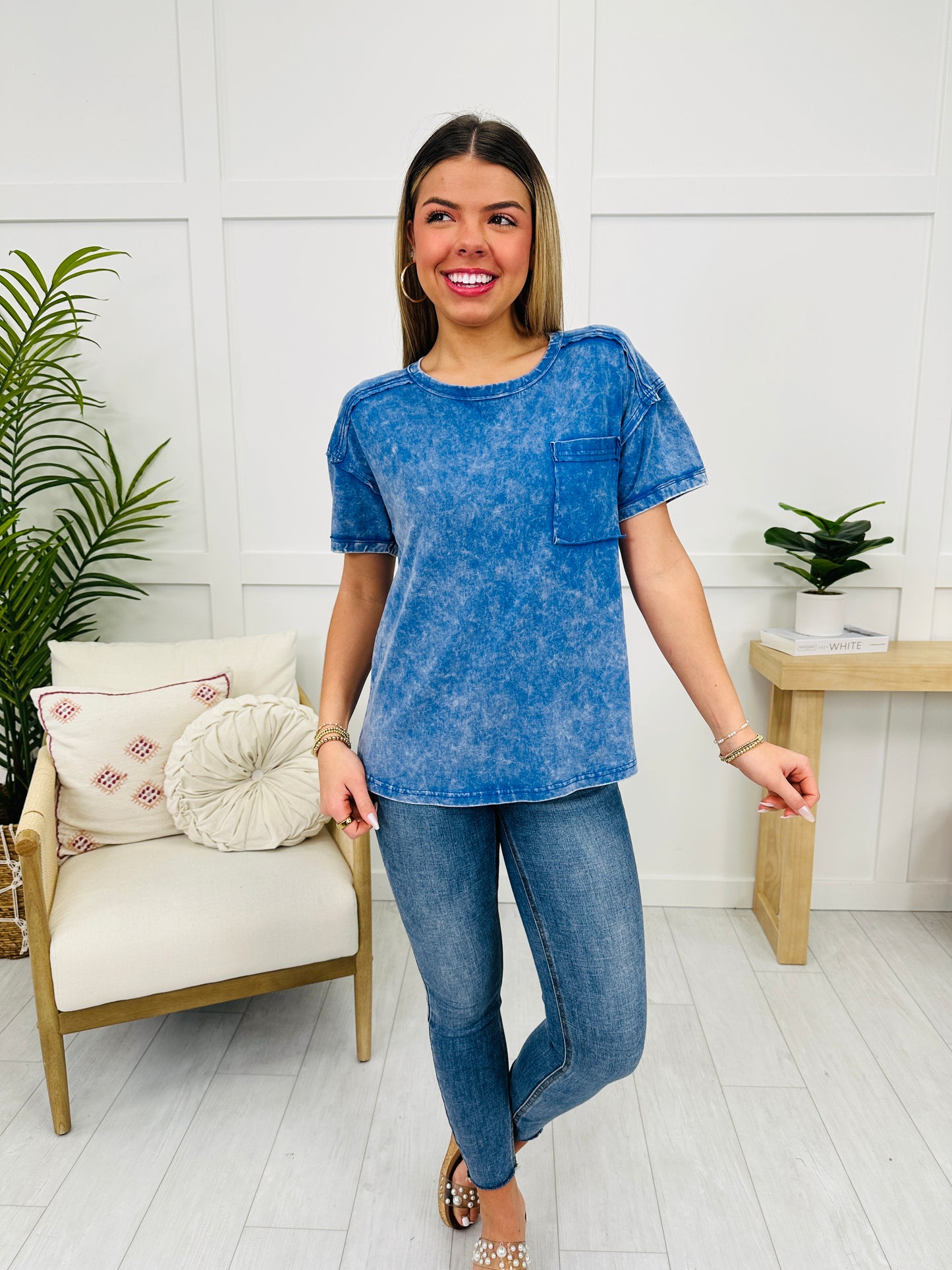 DOORBUSTER! Faded Comfort Top- Multiple Colors!