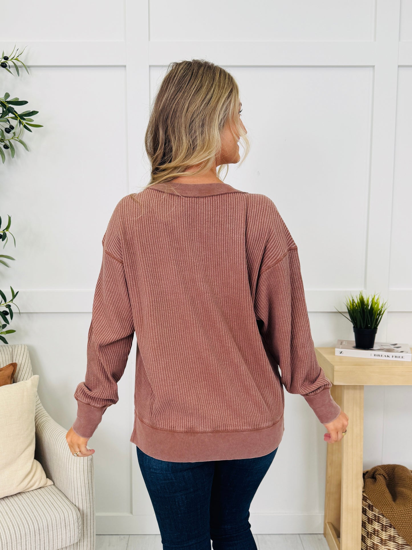 No Plans Needed Pullover- Multiple Colors!