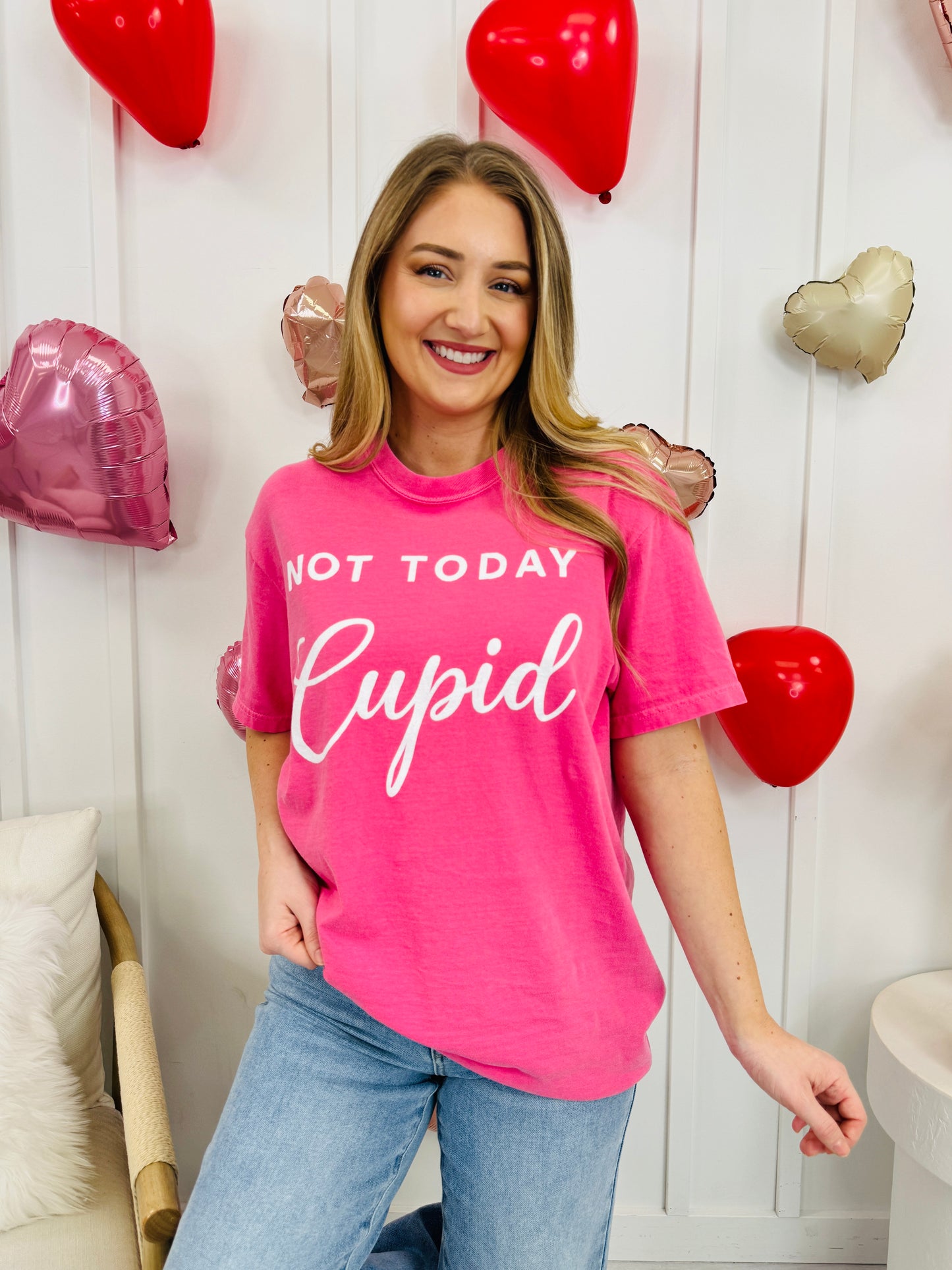 Not Today Cupid Graphic Tee