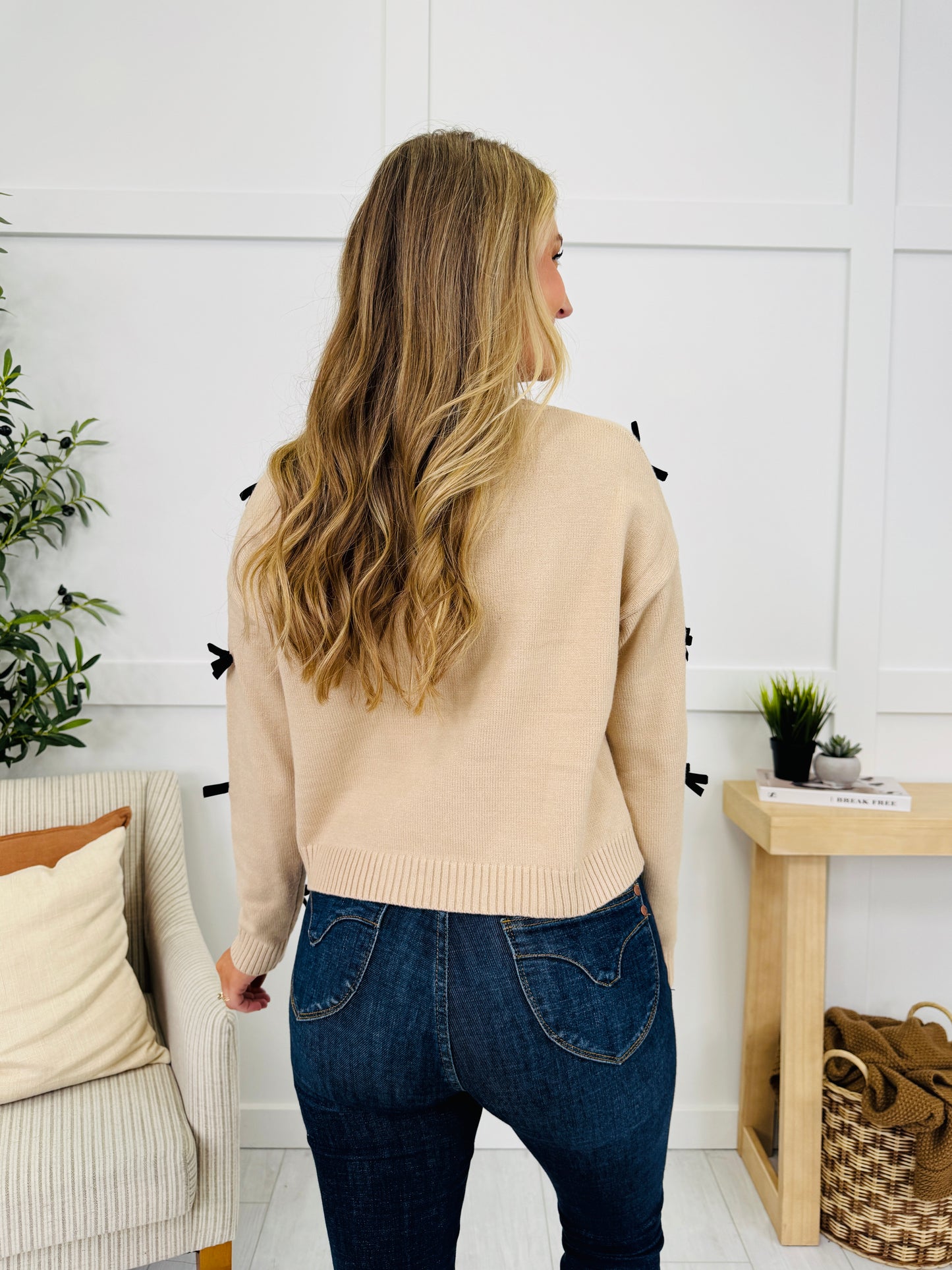 Tied To Tomorrow Sweater