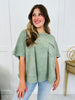 Roses In The Rain Top In Multiple Colors