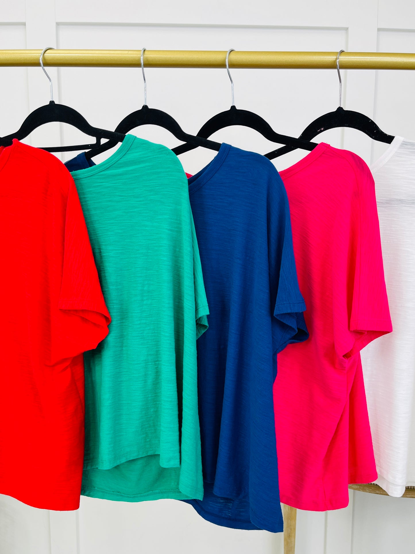 The Flowy Fix Top In Multiple Colors