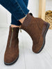 Uptown Lift Boots in Brown