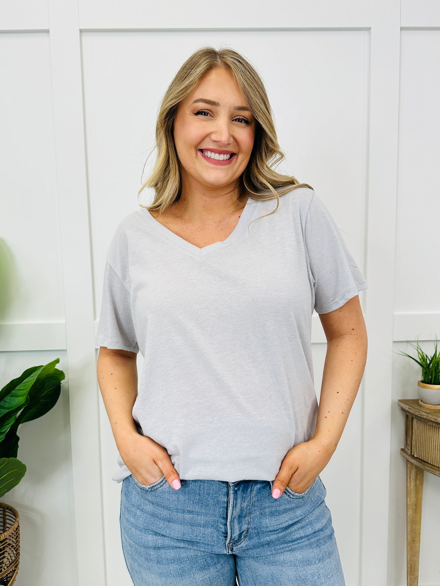 Laidback Luxe Tee in Multiple Colors