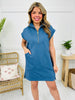 DOORBUSTER! Sweet Side Up Dress- Multiple Colors!