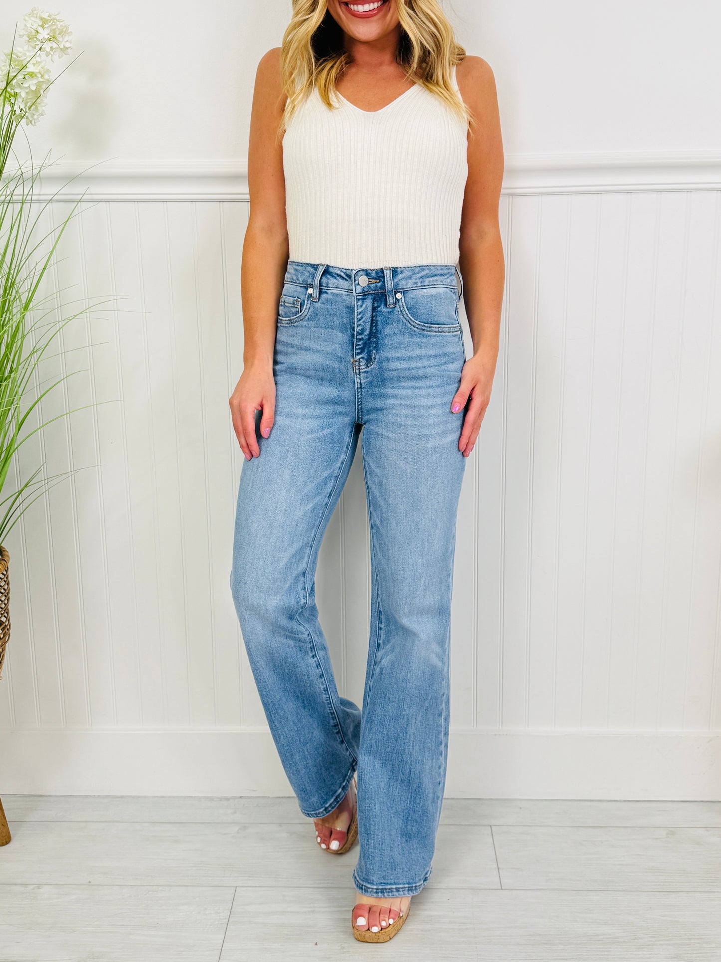 Three Reasons Tummy Control Bootcut Jeans In Multiple Inseams
