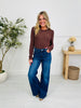 Full Of Style Tummy Control Wide Leg Jeans In Multiple Inseams