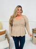 Perfectly Precious Top in Taupe Floral Print