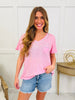 The Finishing Touch Top In Pink