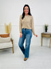 Go Into Detail Tummy Control Wide Leg Jeans