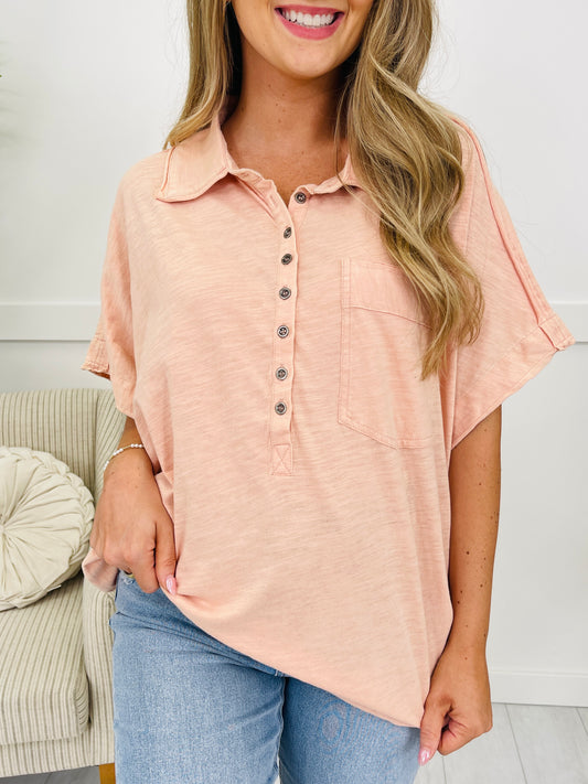 Easy Intentions Top- Multiple Colors!