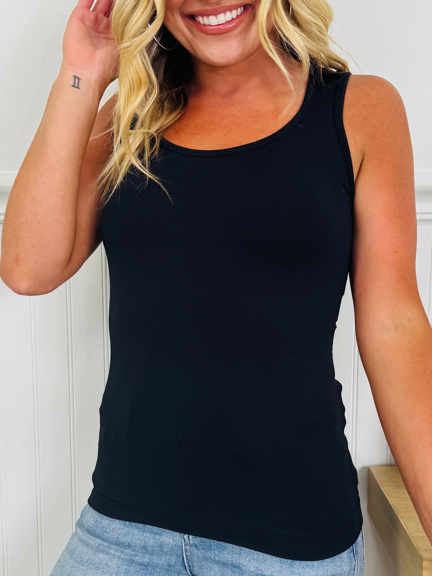 Staying Unbothered Shapewear Tank In Multiple Colors
