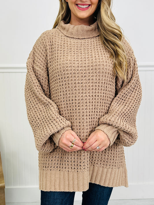 Cozy In Knit Sweater- Multiple Colors!